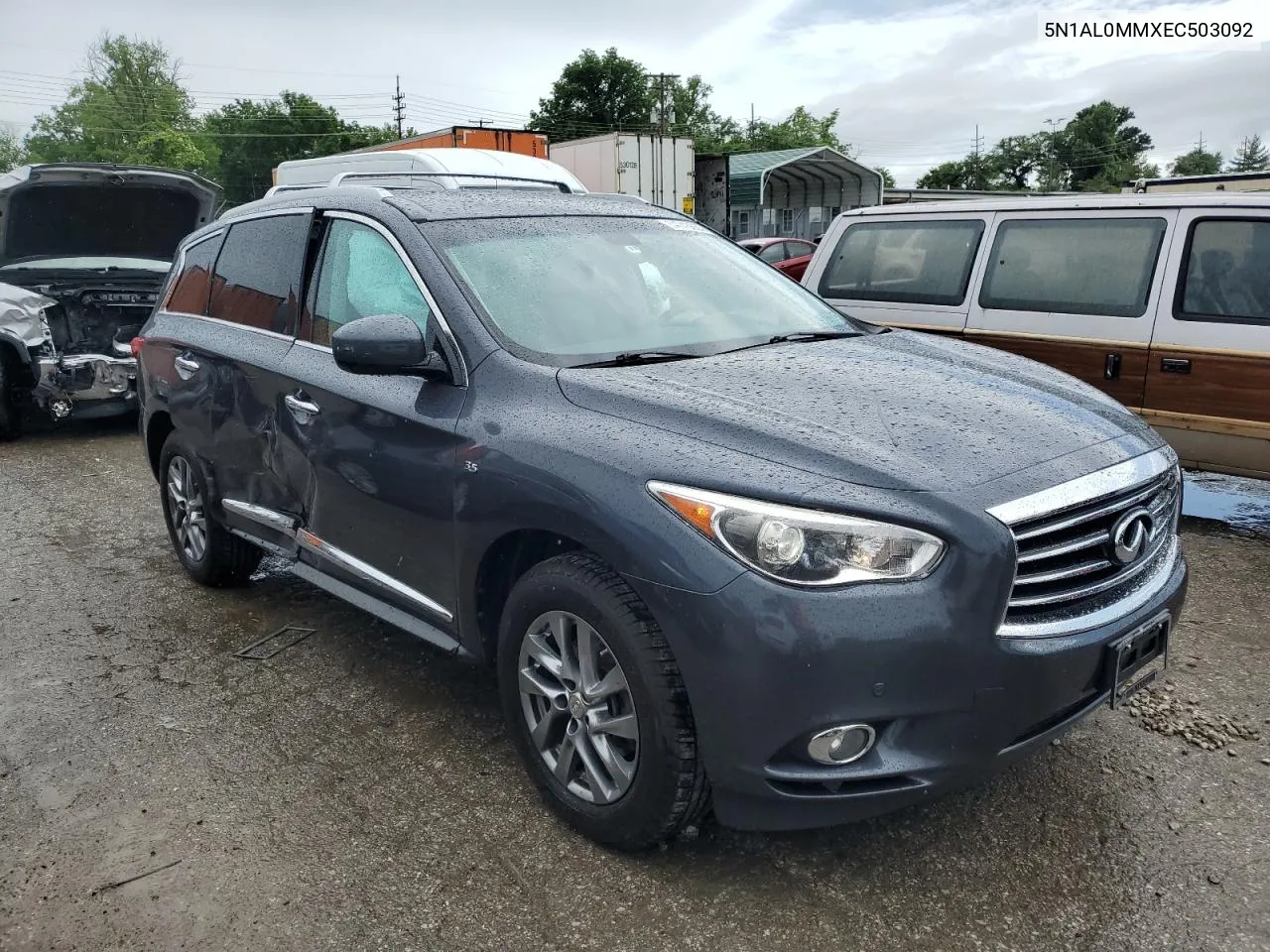 2014 Infiniti Qx60 VIN: 5N1AL0MMXEC503092 Lot: 54743684