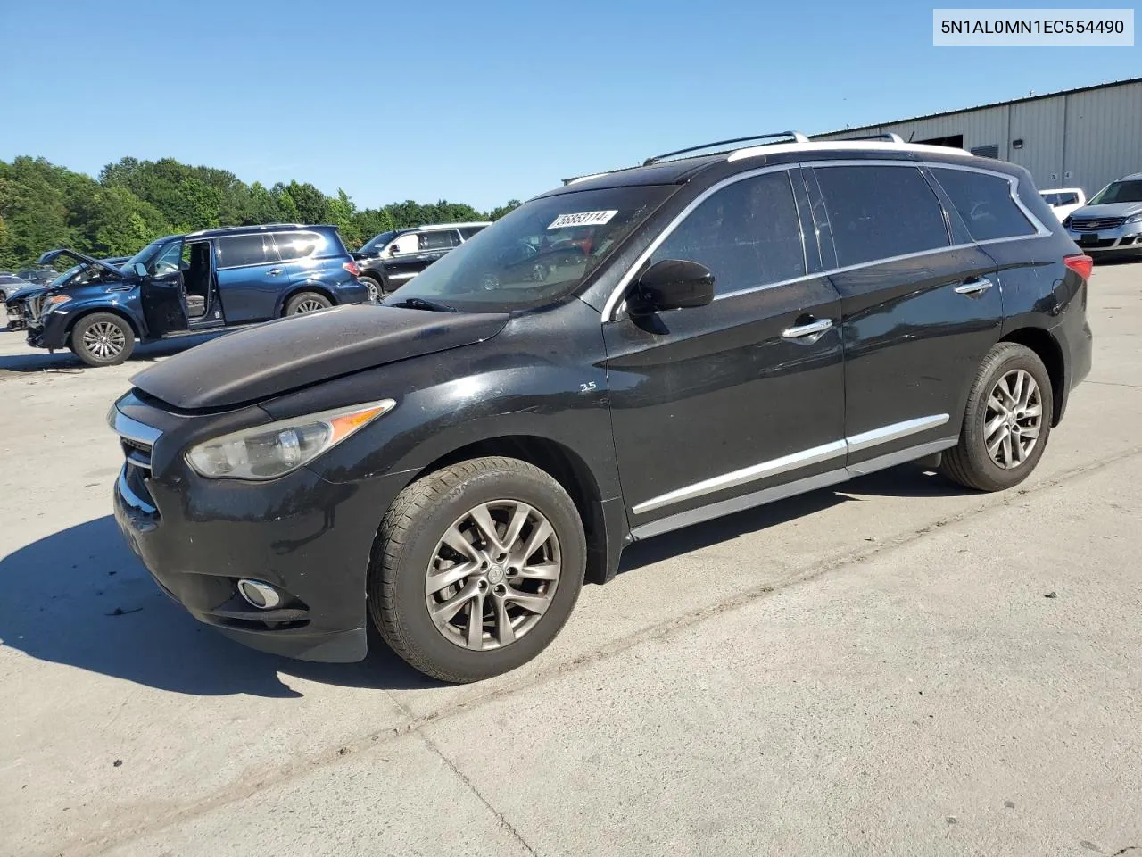 2014 Infiniti Qx60 VIN: 5N1AL0MN1EC554490 Lot: 56853114