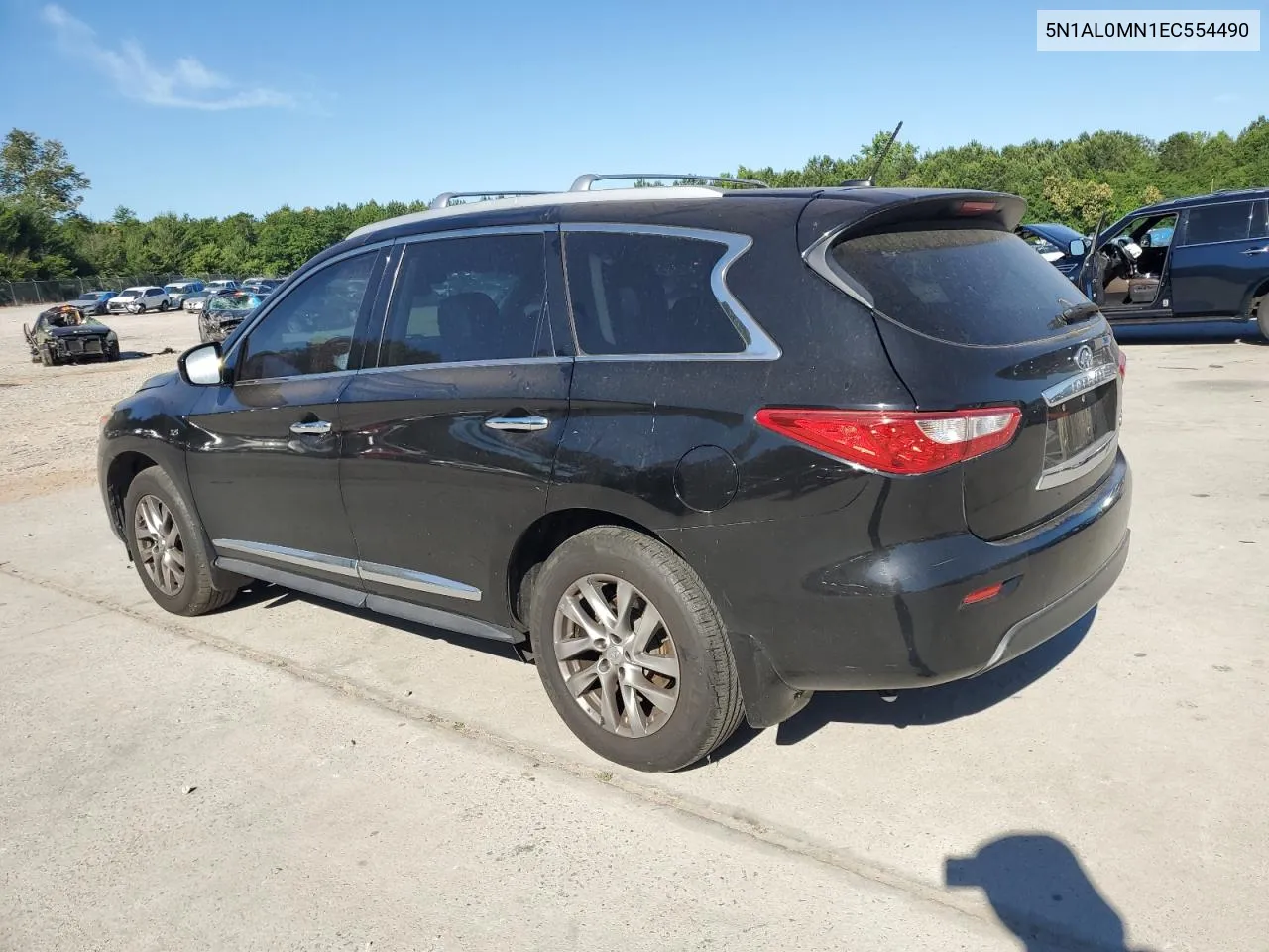 2014 Infiniti Qx60 VIN: 5N1AL0MN1EC554490 Lot: 56853114