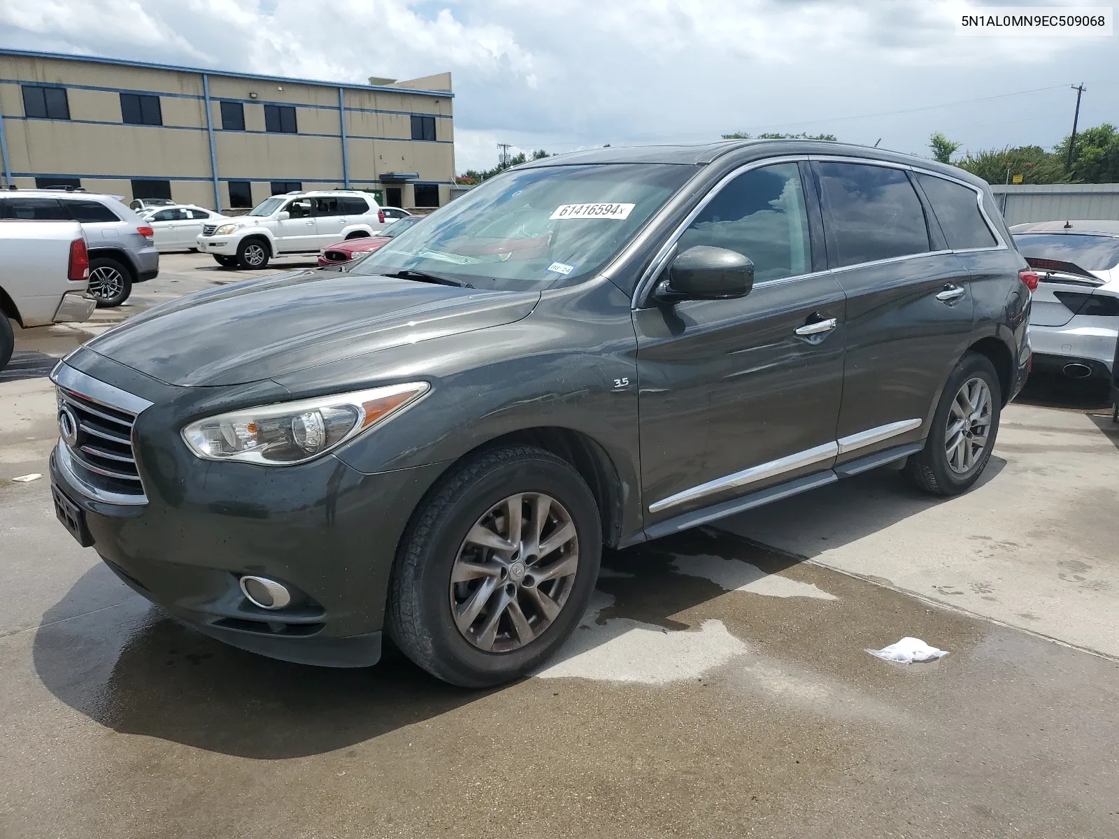 2014 Infiniti Qx60 VIN: 5N1AL0MN9EC509068 Lot: 61416594