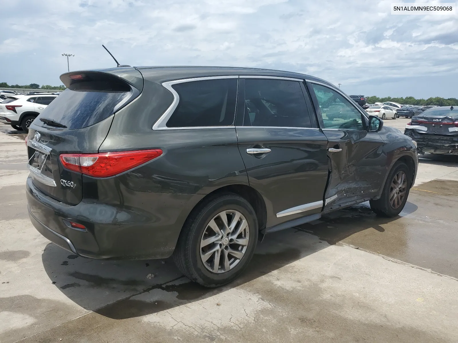 2014 Infiniti Qx60 VIN: 5N1AL0MN9EC509068 Lot: 61416594