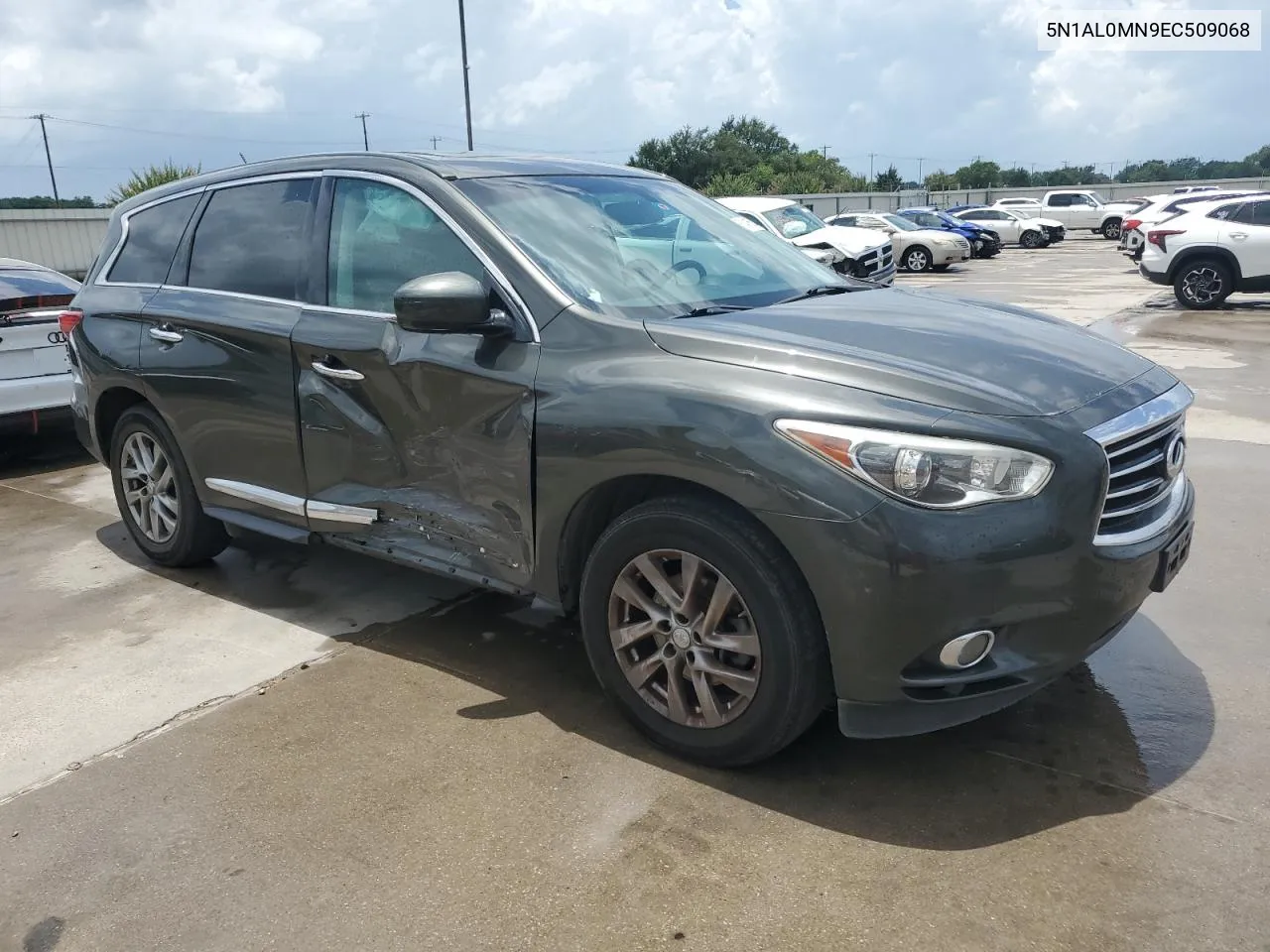 2014 Infiniti Qx60 VIN: 5N1AL0MN9EC509068 Lot: 61416594