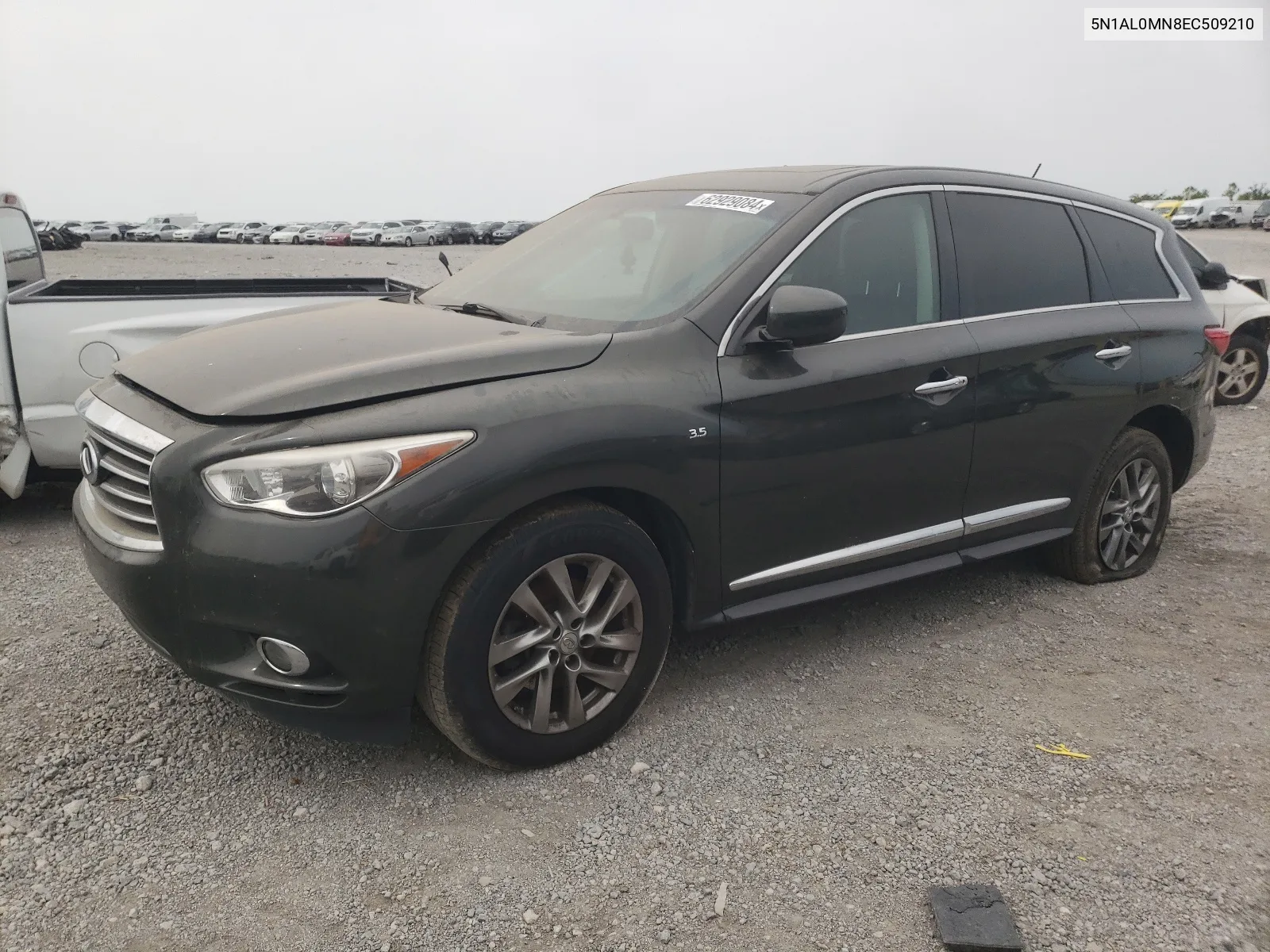 2014 Infiniti Qx60 VIN: 5N1AL0MN8EC509210 Lot: 62929084