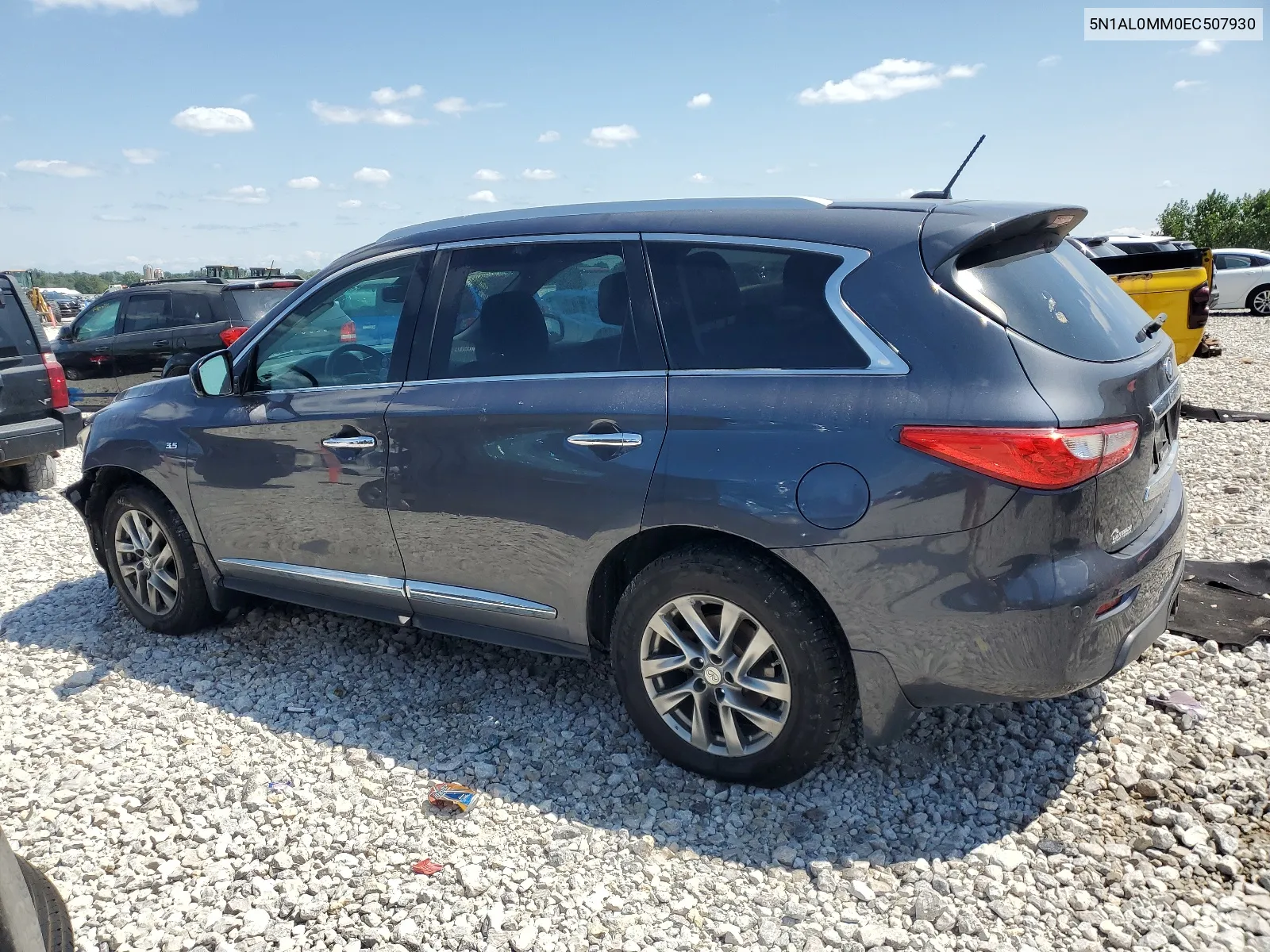 2014 Infiniti Qx60 VIN: 5N1AL0MM0EC507930 Lot: 64587564