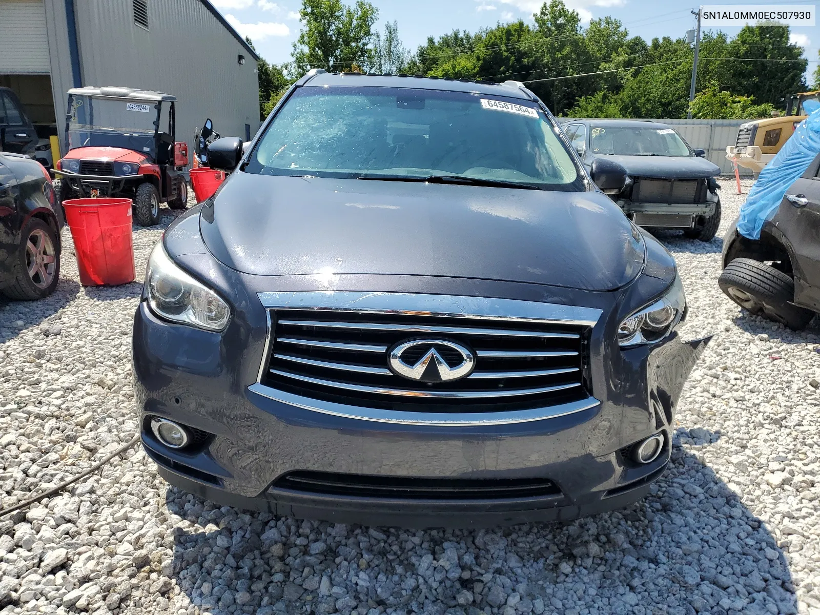 2014 Infiniti Qx60 VIN: 5N1AL0MM0EC507930 Lot: 64587564