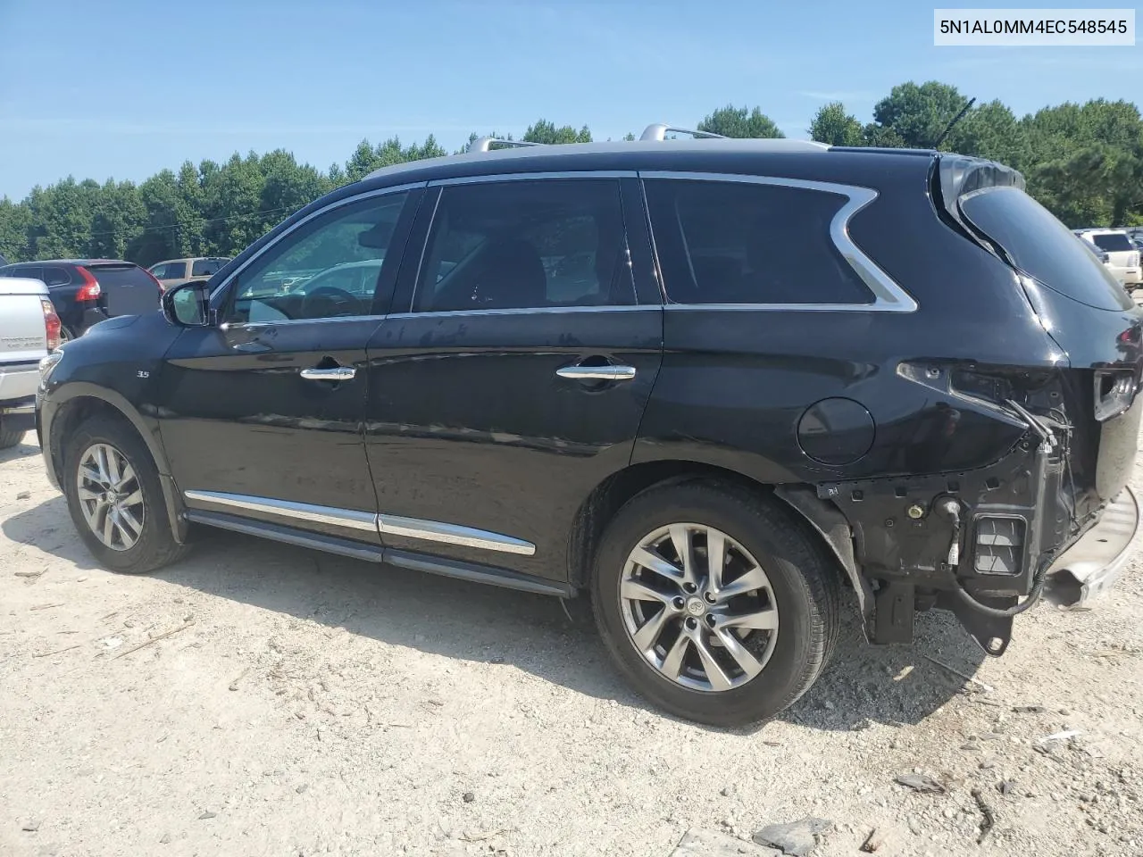 2014 Infiniti Qx60 VIN: 5N1AL0MM4EC548545 Lot: 64610174