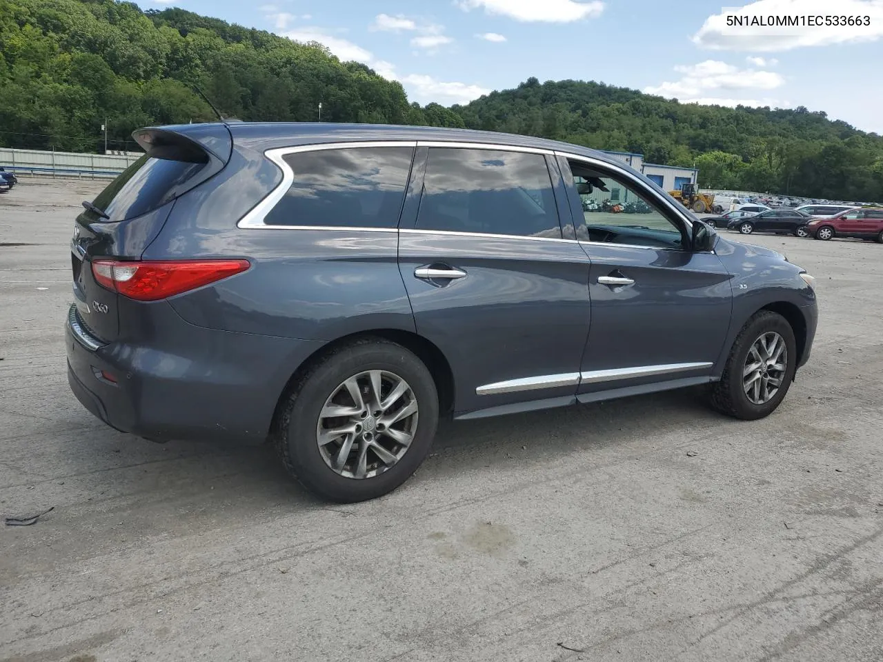 2014 Infiniti Qx60 VIN: 5N1AL0MM1EC533663 Lot: 65087224