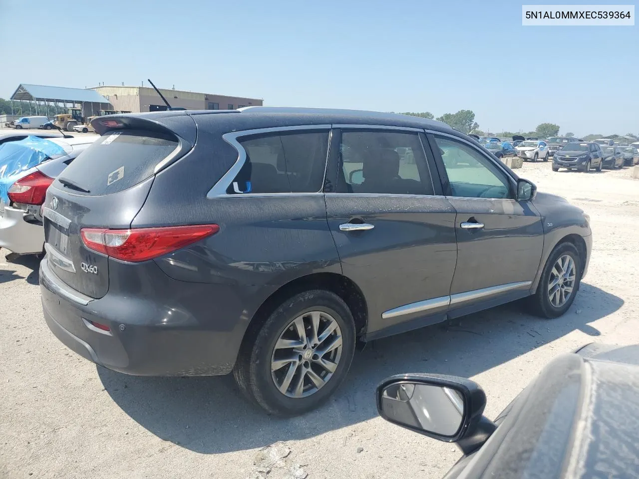 2014 Infiniti Qx60 VIN: 5N1AL0MMXEC539364 Lot: 65995014