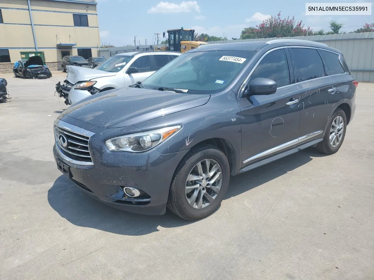 2014 Infiniti Qx60 VIN: 5N1AL0MN5EC535991 Lot: 66377454