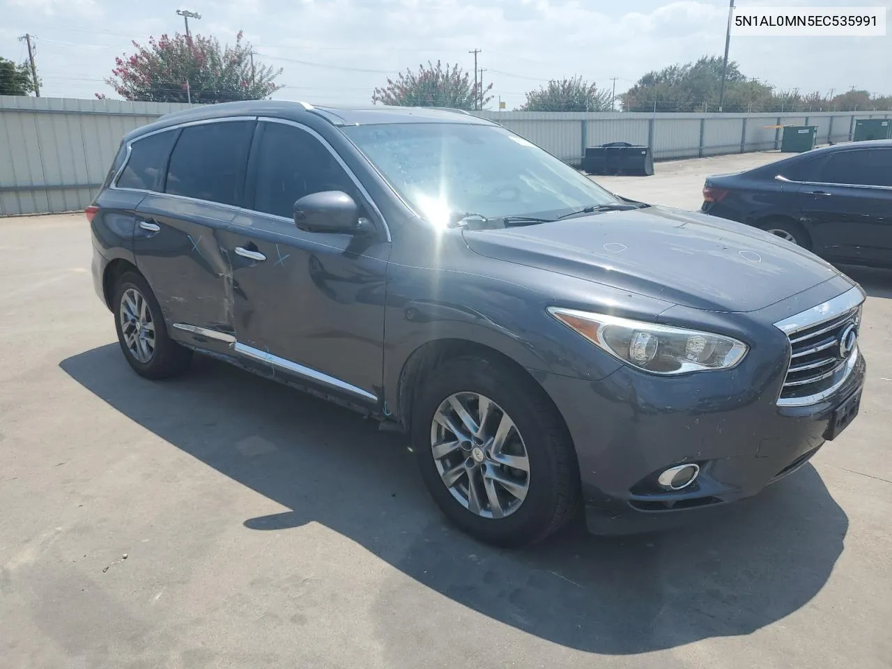 2014 Infiniti Qx60 VIN: 5N1AL0MN5EC535991 Lot: 66377454