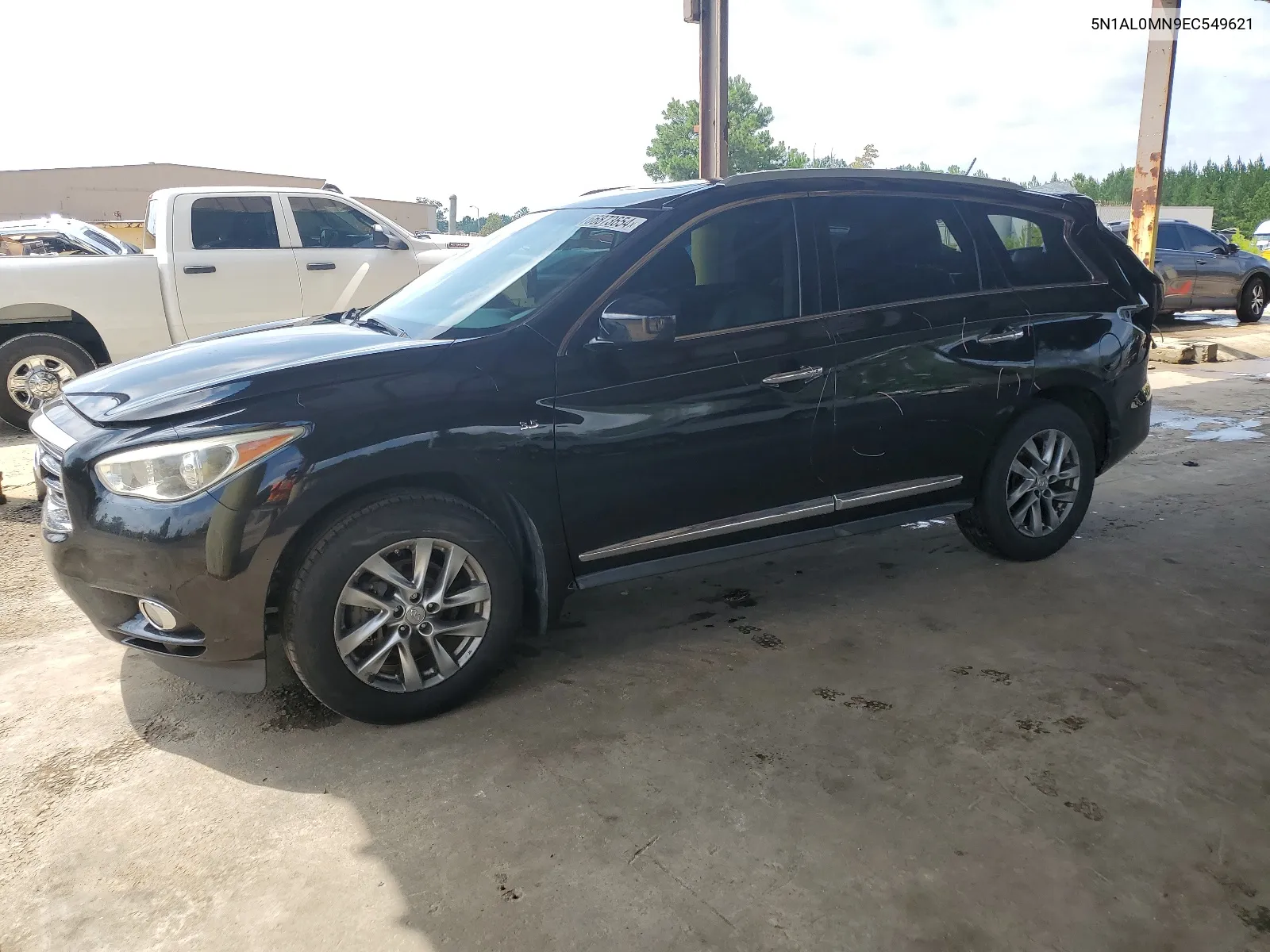 2014 Infiniti Qx60 VIN: 5N1AL0MN9EC549621 Lot: 66873654