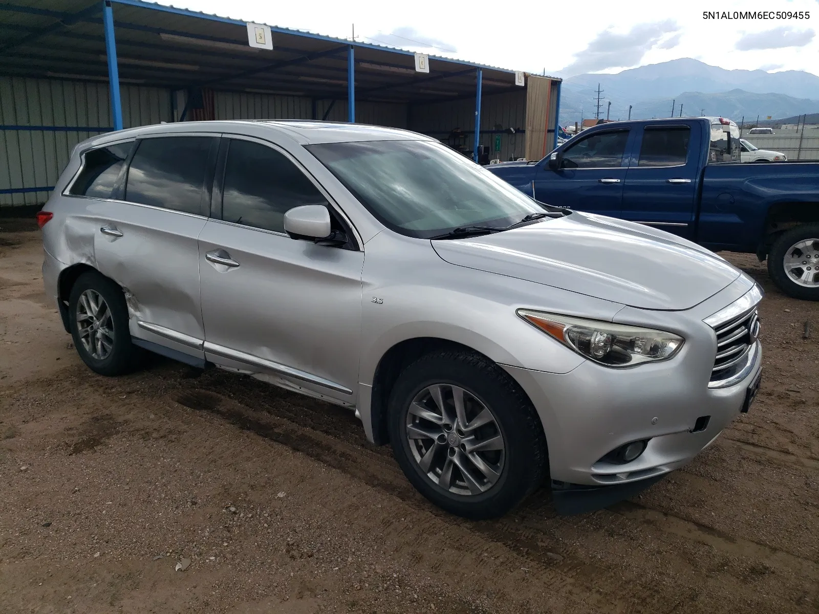 2014 Infiniti Qx60 VIN: 5N1AL0MM6EC509455 Lot: 67057644