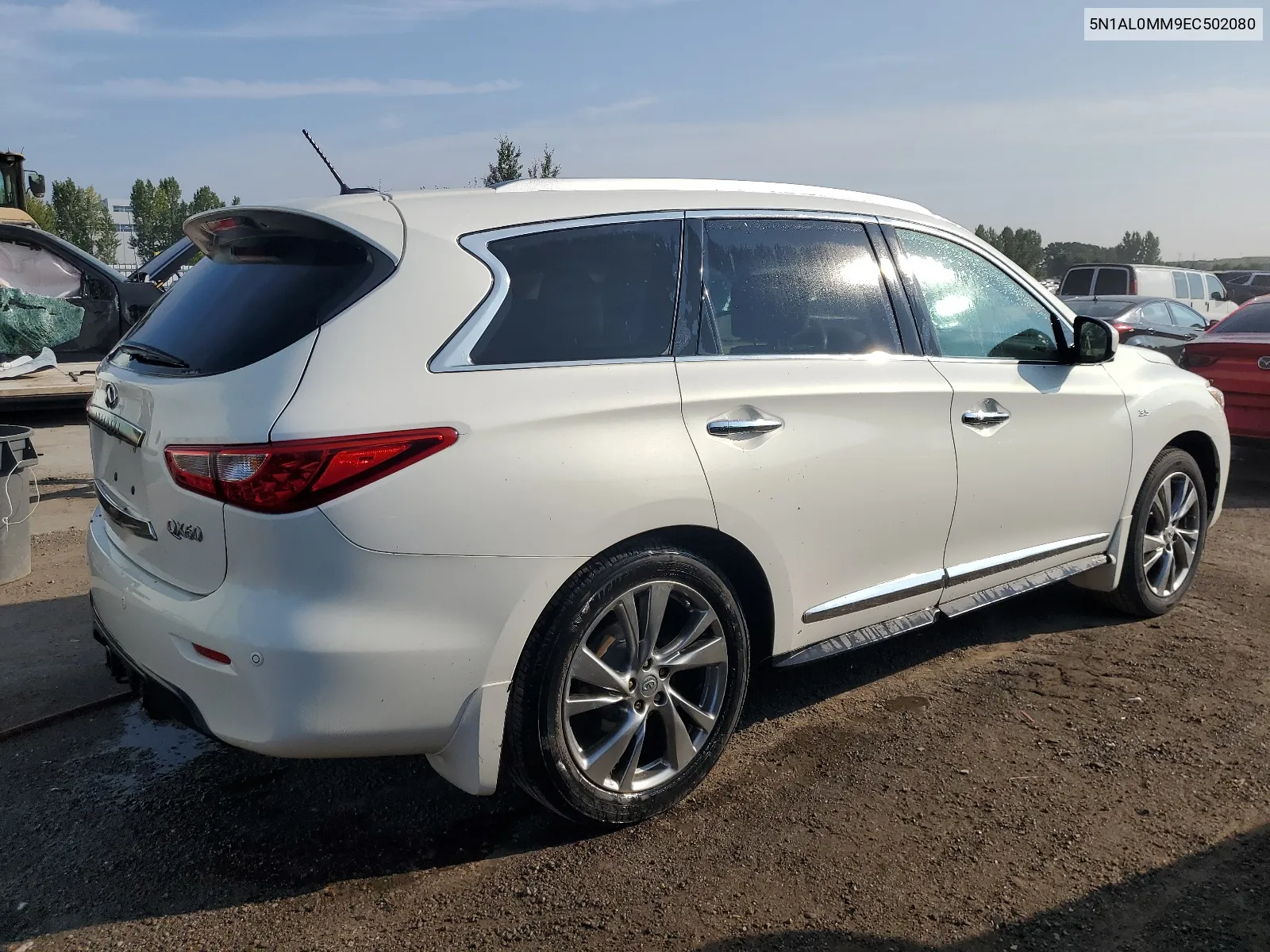 2014 Infiniti Qx60 VIN: 5N1AL0MM9EC502080 Lot: 67252894