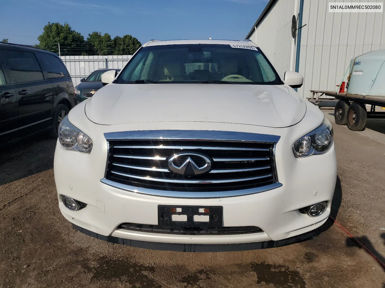 2014 Infiniti Qx60 VIN: 5N1AL0MM9EC502080 Lot: 67252894