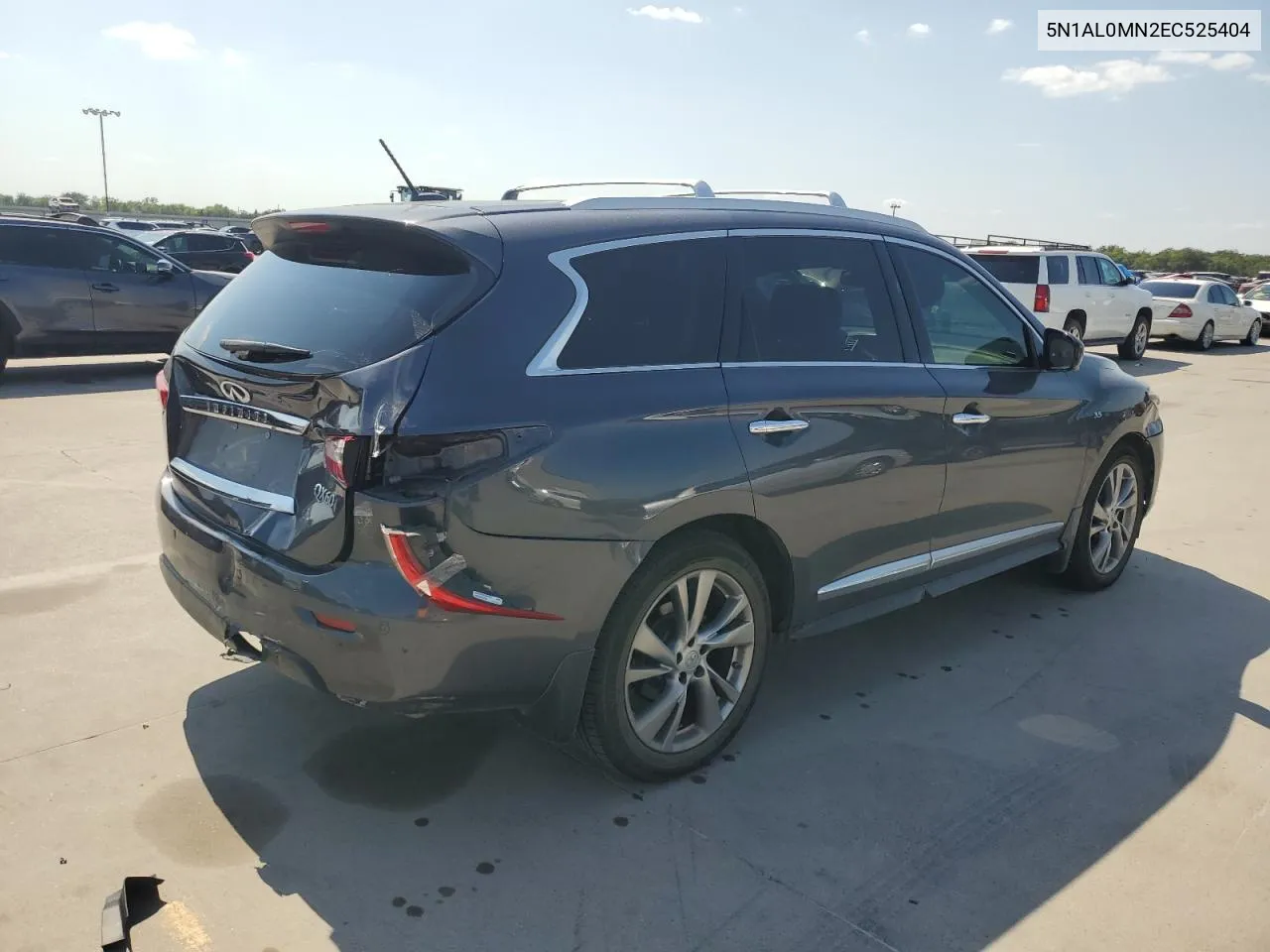 2014 Infiniti Qx60 VIN: 5N1AL0MN2EC525404 Lot: 67414524