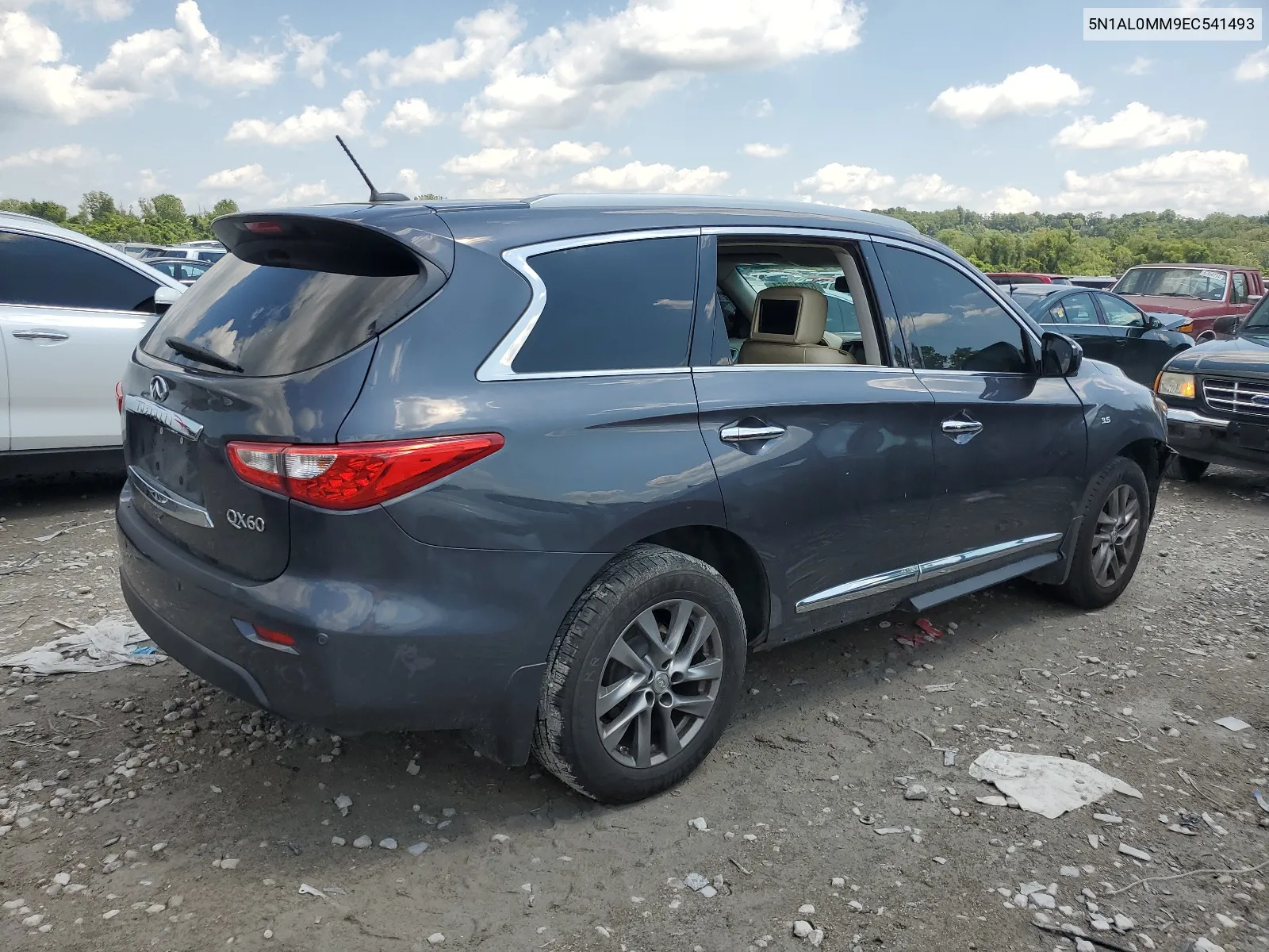 2014 Infiniti Qx60 VIN: 5N1AL0MM9EC541493 Lot: 67842664