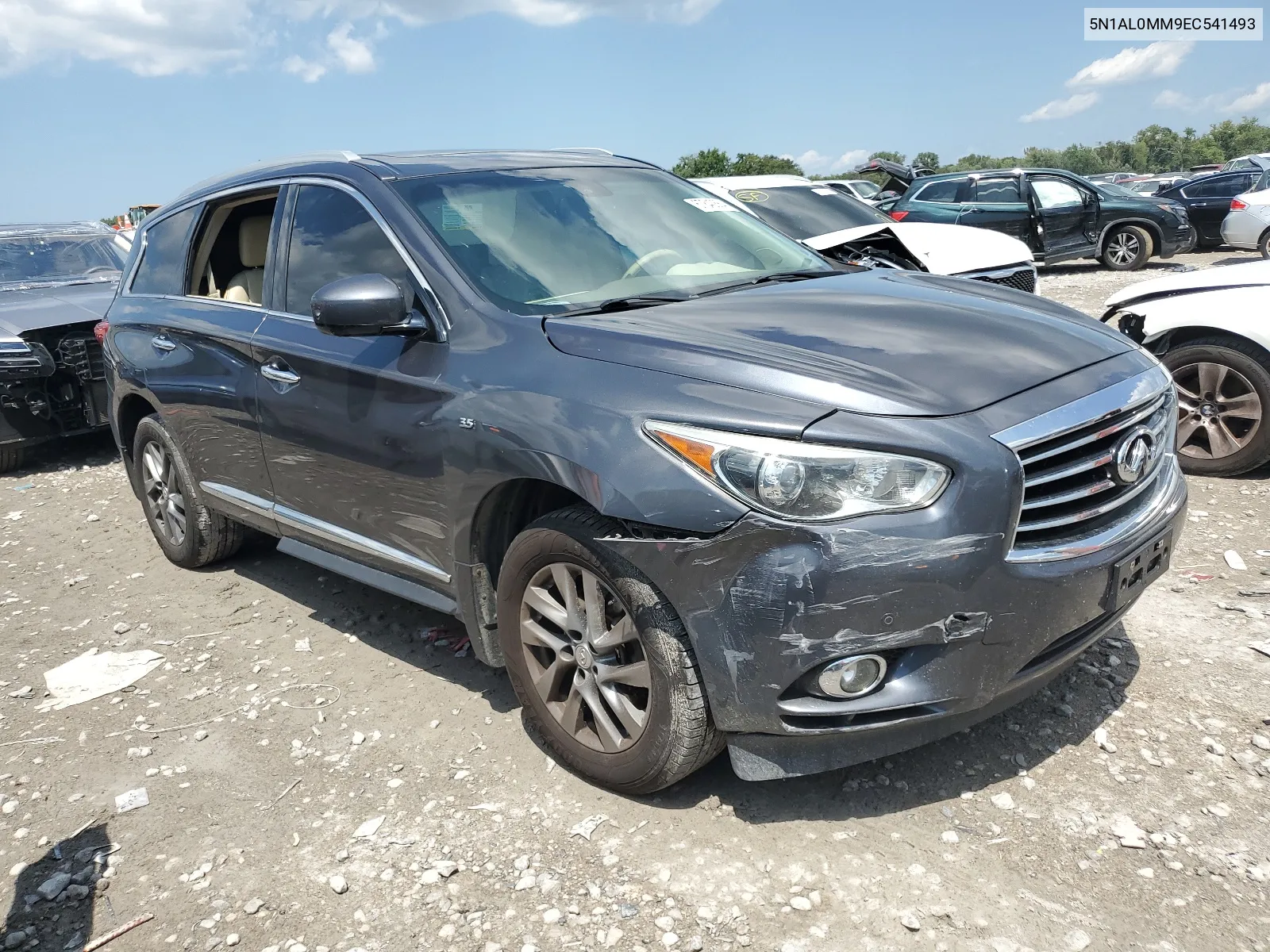 2014 Infiniti Qx60 VIN: 5N1AL0MM9EC541493 Lot: 67842664