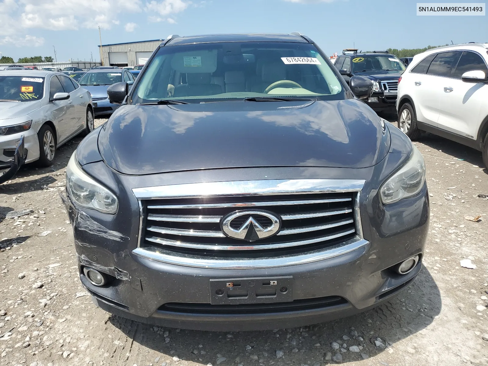 2014 Infiniti Qx60 VIN: 5N1AL0MM9EC541493 Lot: 67842664