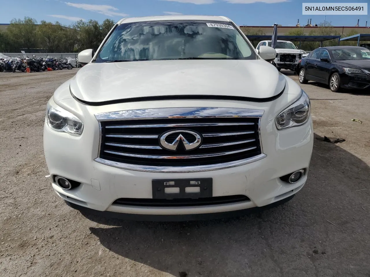 2014 Infiniti Qx60 VIN: 5N1AL0MN5EC506491 Lot: 67930304