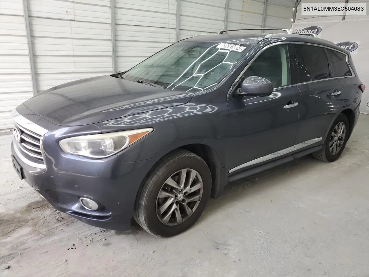 2014 Infiniti Qx60 VIN: 5N1AL0MM3EC504083 Lot: 68091054