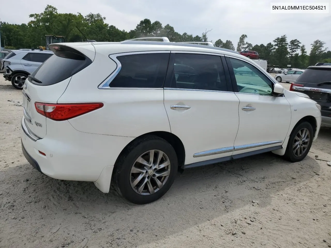 2014 Infiniti Qx60 VIN: 5N1AL0MM1EC504521 Lot: 68297624