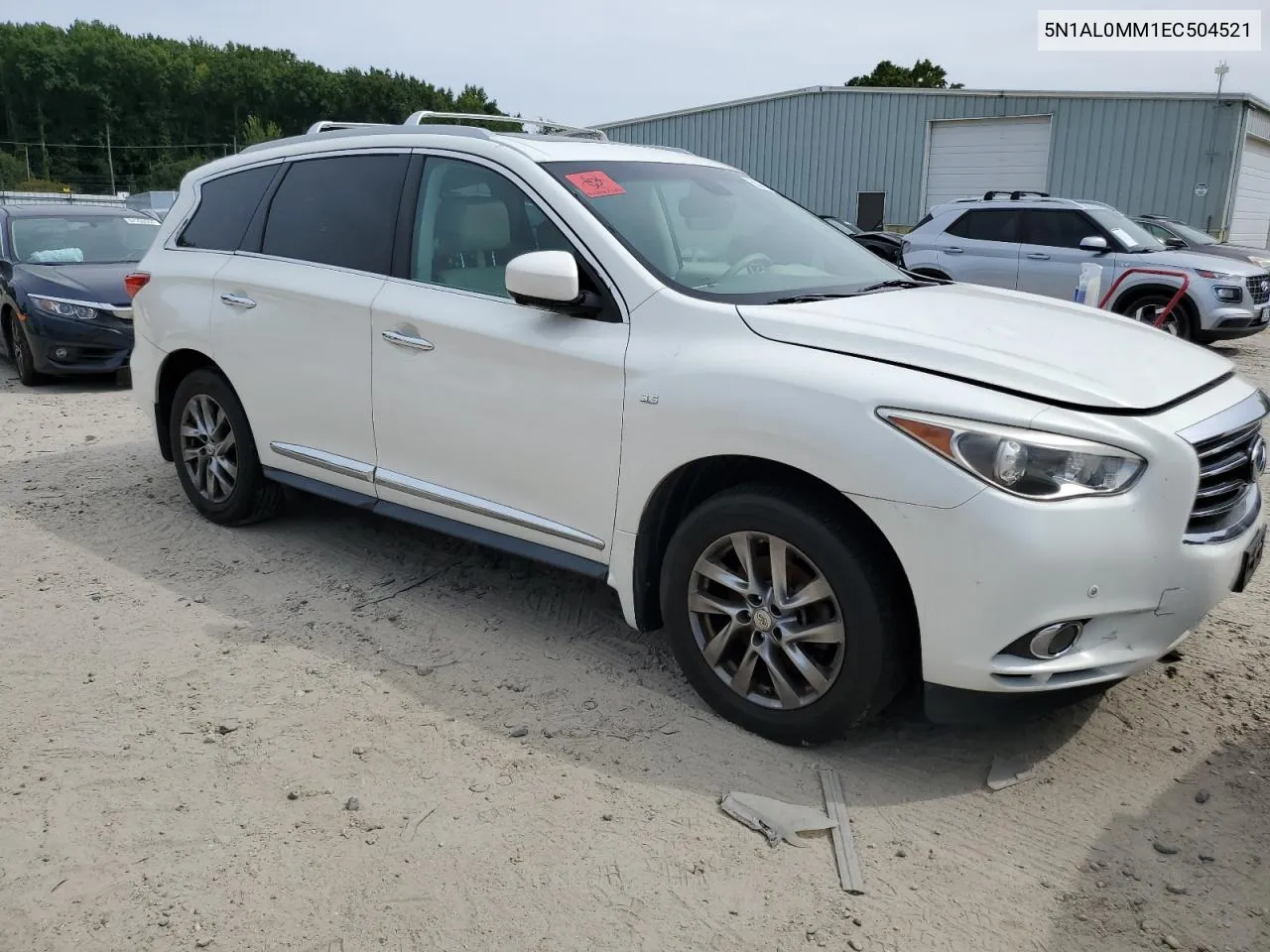 2014 Infiniti Qx60 VIN: 5N1AL0MM1EC504521 Lot: 68297624