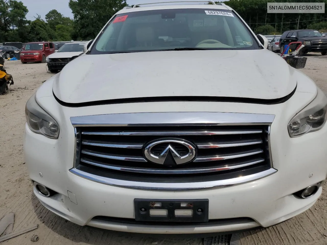 2014 Infiniti Qx60 VIN: 5N1AL0MM1EC504521 Lot: 68297624