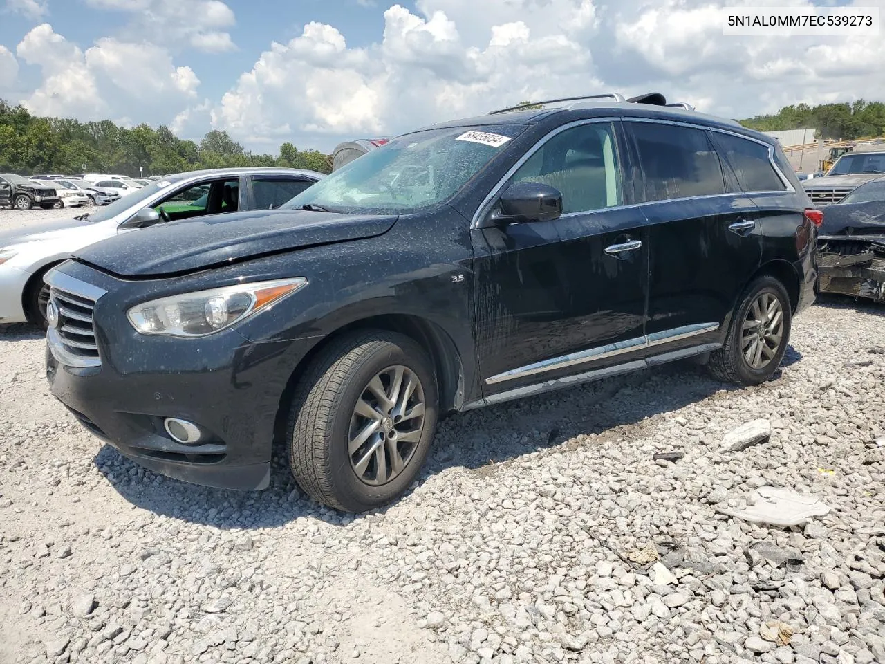 2014 Infiniti Qx60 VIN: 5N1AL0MM7EC539273 Lot: 68455054