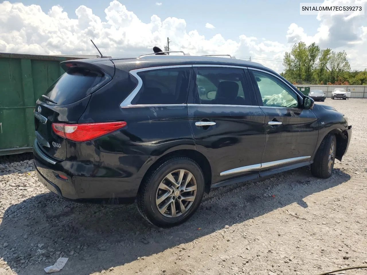 2014 Infiniti Qx60 VIN: 5N1AL0MM7EC539273 Lot: 68455054