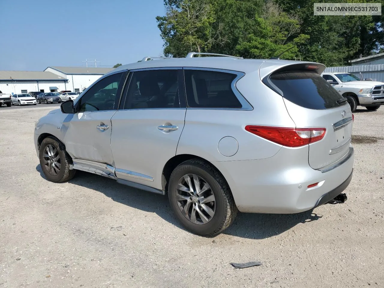 2014 Infiniti Qx60 VIN: 5N1AL0MN9EC531703 Lot: 68650194