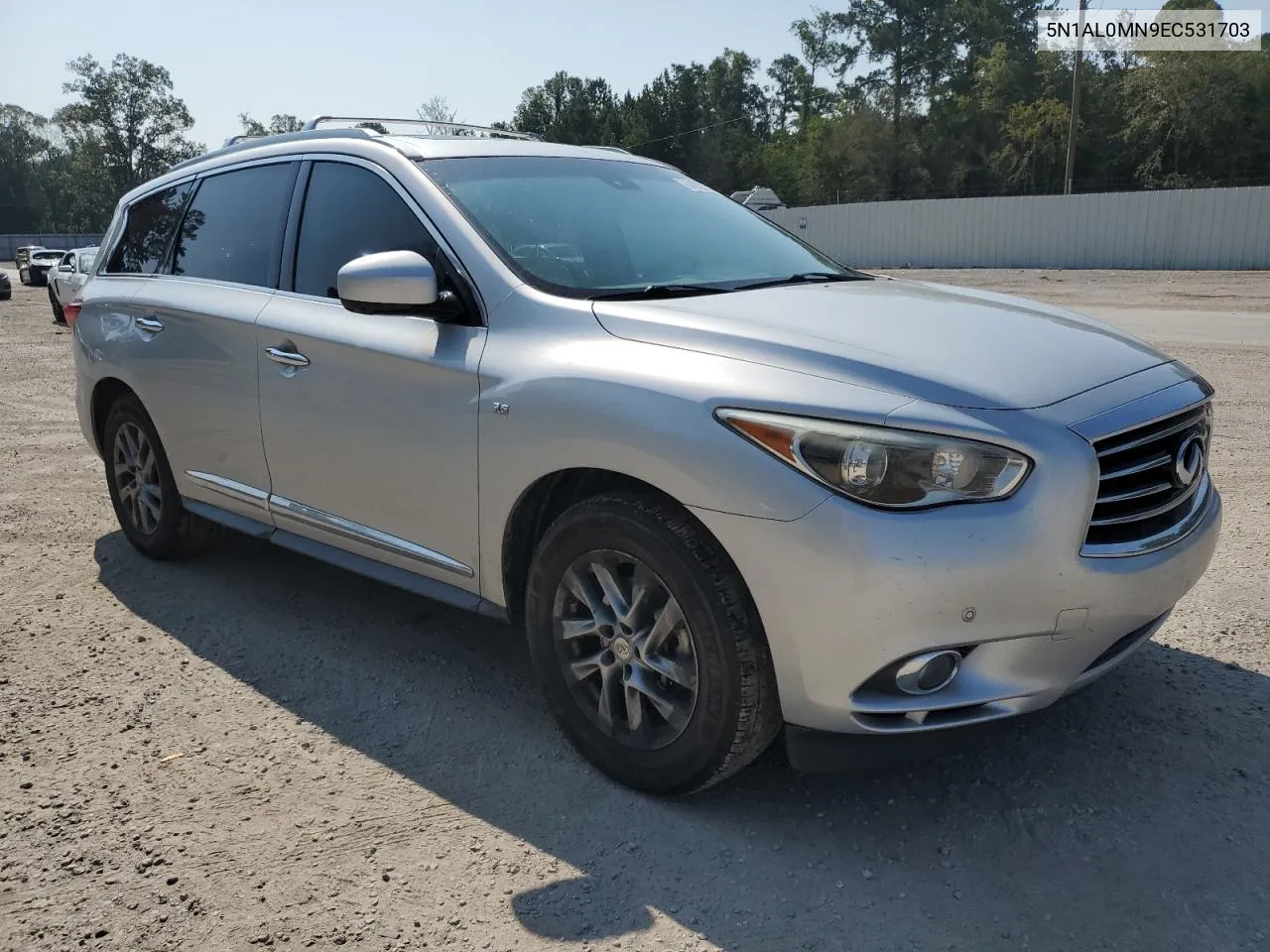 2014 Infiniti Qx60 VIN: 5N1AL0MN9EC531703 Lot: 68650194