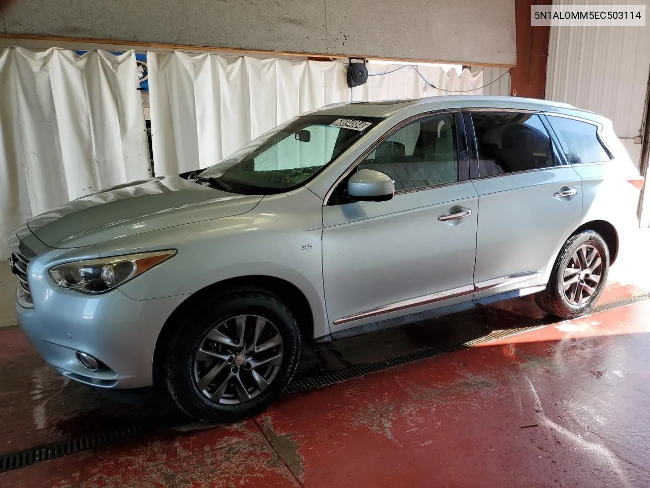 2014 Infiniti Qx60 VIN: 5N1AL0MM5EC503114 Lot: 68694884