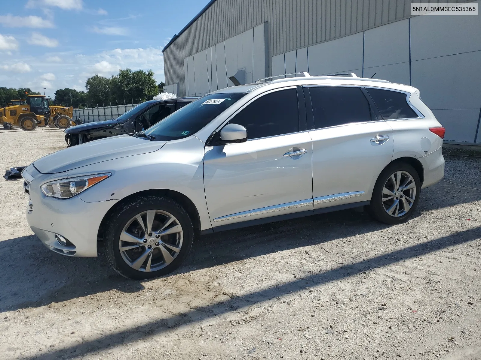 2014 Infiniti Qx60 VIN: 5N1AL0MM3EC535365 Lot: 68771954