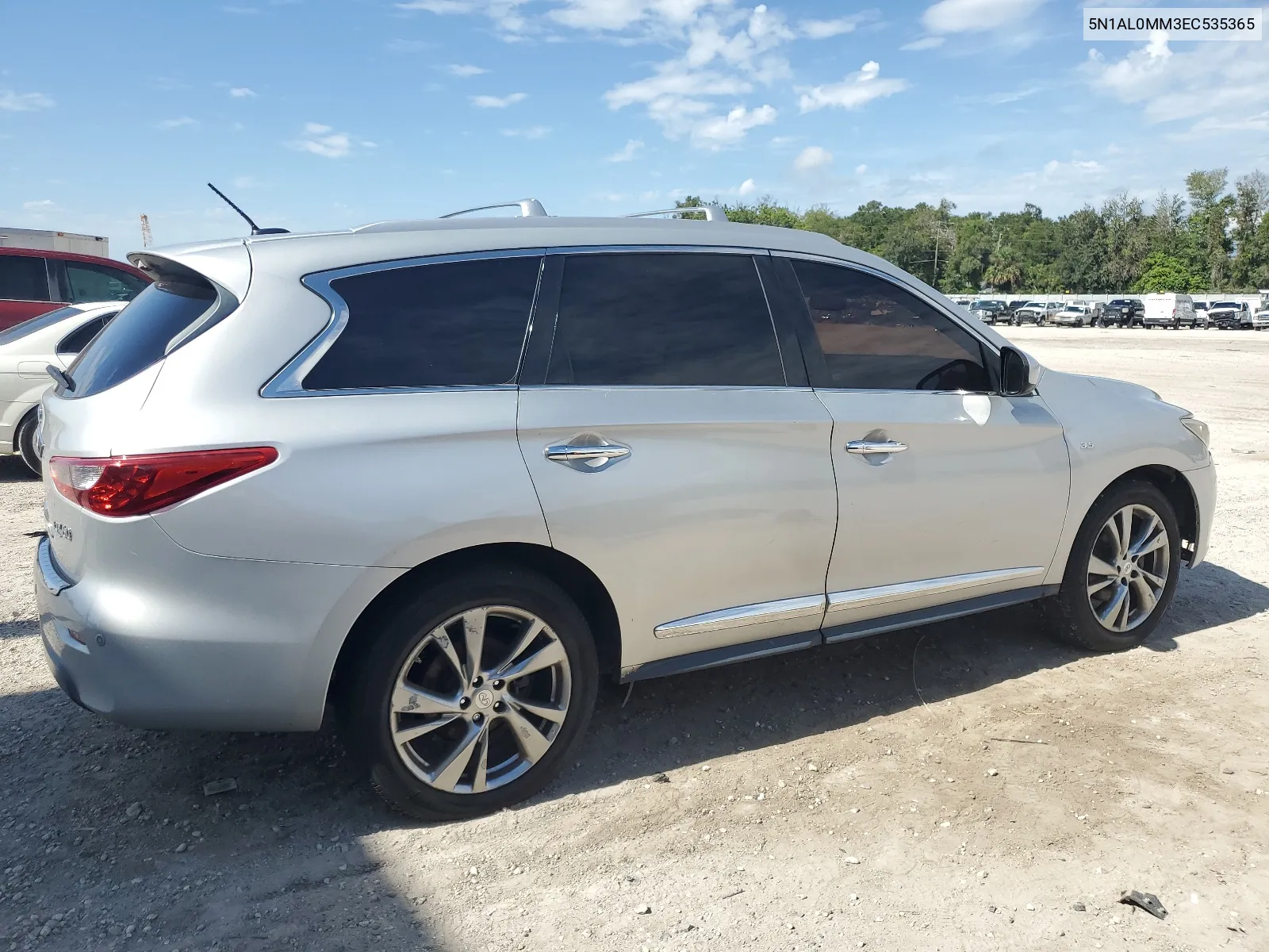 2014 Infiniti Qx60 VIN: 5N1AL0MM3EC535365 Lot: 68771954