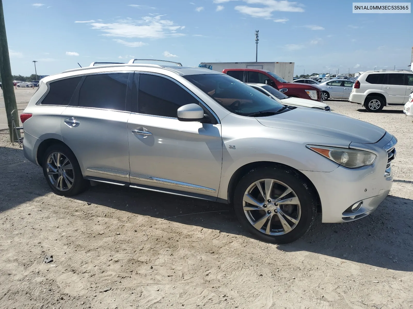 2014 Infiniti Qx60 VIN: 5N1AL0MM3EC535365 Lot: 68771954