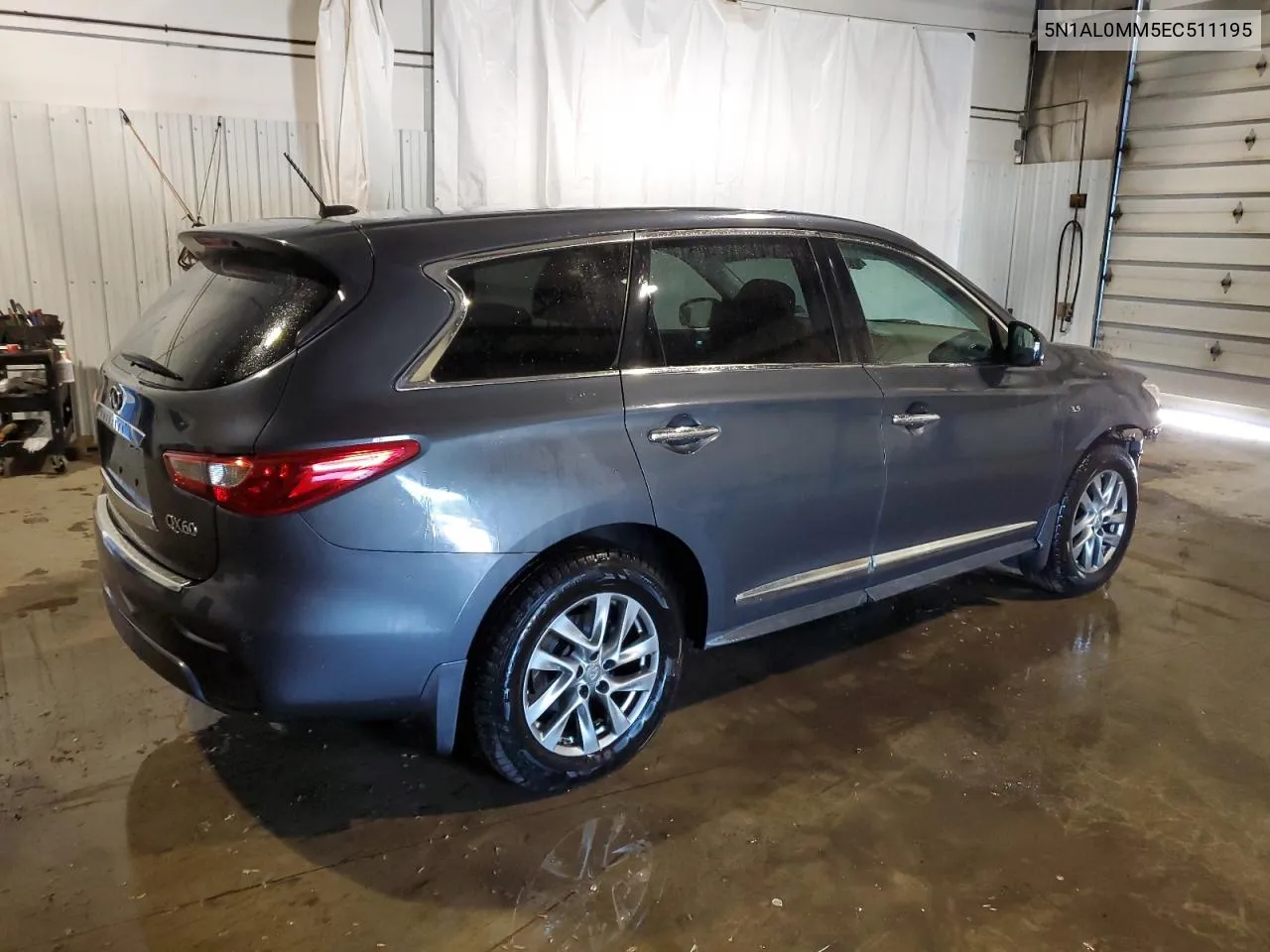 2014 Infiniti Qx60 VIN: 5N1AL0MM5EC511195 Lot: 68929814