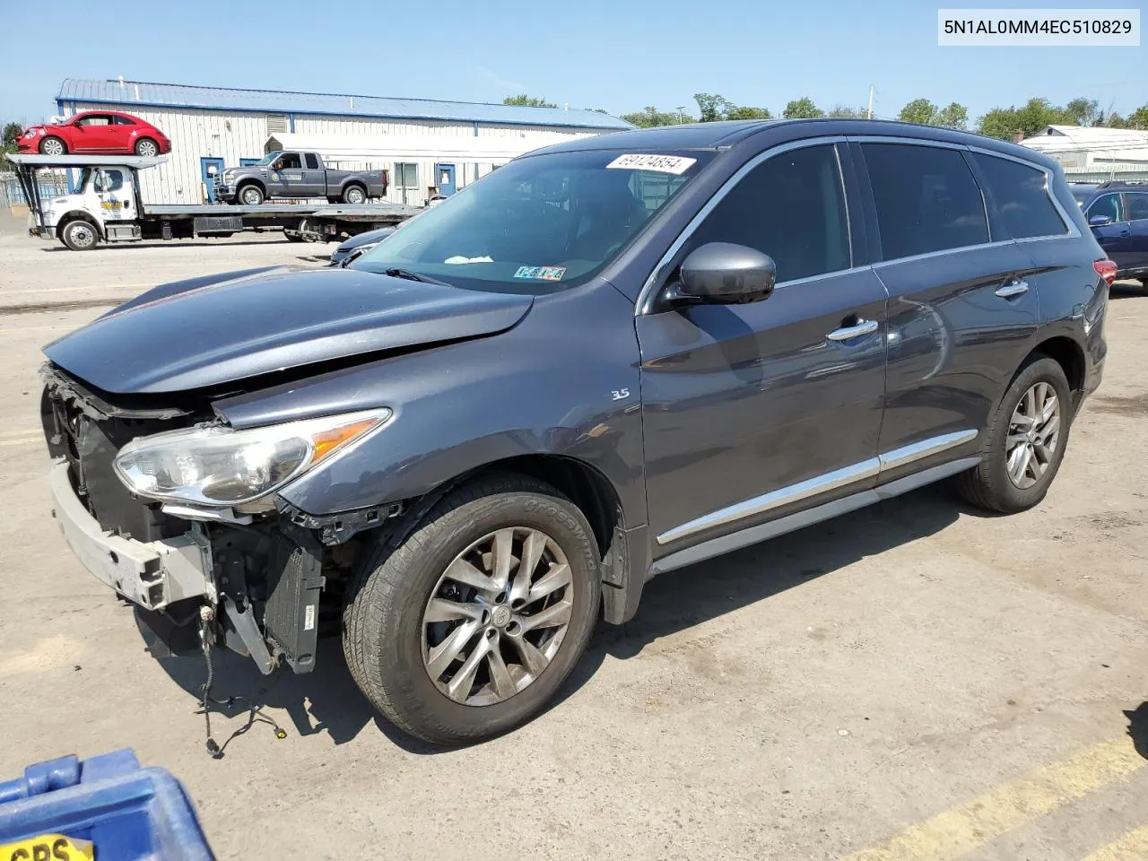 2014 Infiniti Qx60 VIN: 5N1AL0MM4EC510829 Lot: 69124854