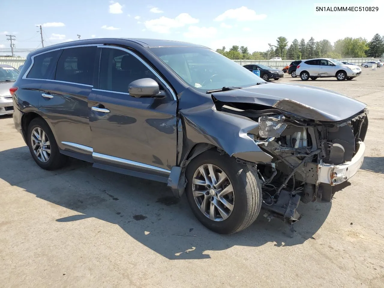 2014 Infiniti Qx60 VIN: 5N1AL0MM4EC510829 Lot: 69124854