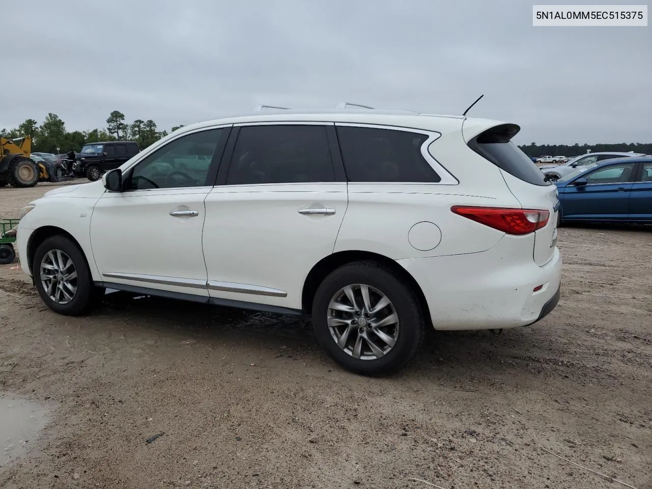 2014 Infiniti Qx60 VIN: 5N1AL0MM5EC515375 Lot: 69423474