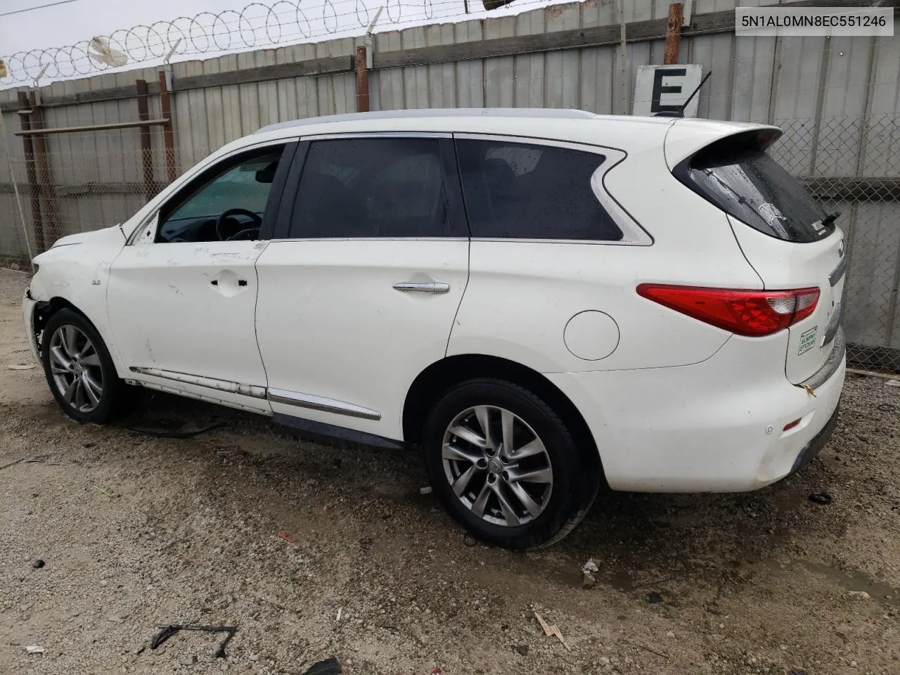 2014 Infiniti Qx60 VIN: 5N1AL0MN8EC551246 Lot: 69478614