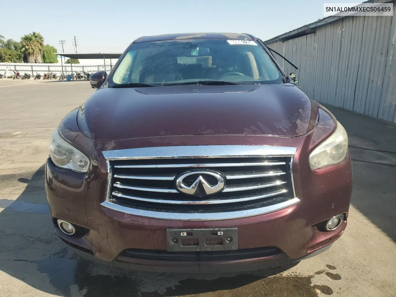 2014 Infiniti Qx60 VIN: 5N1AL0MMXEC506459 Lot: 69661154