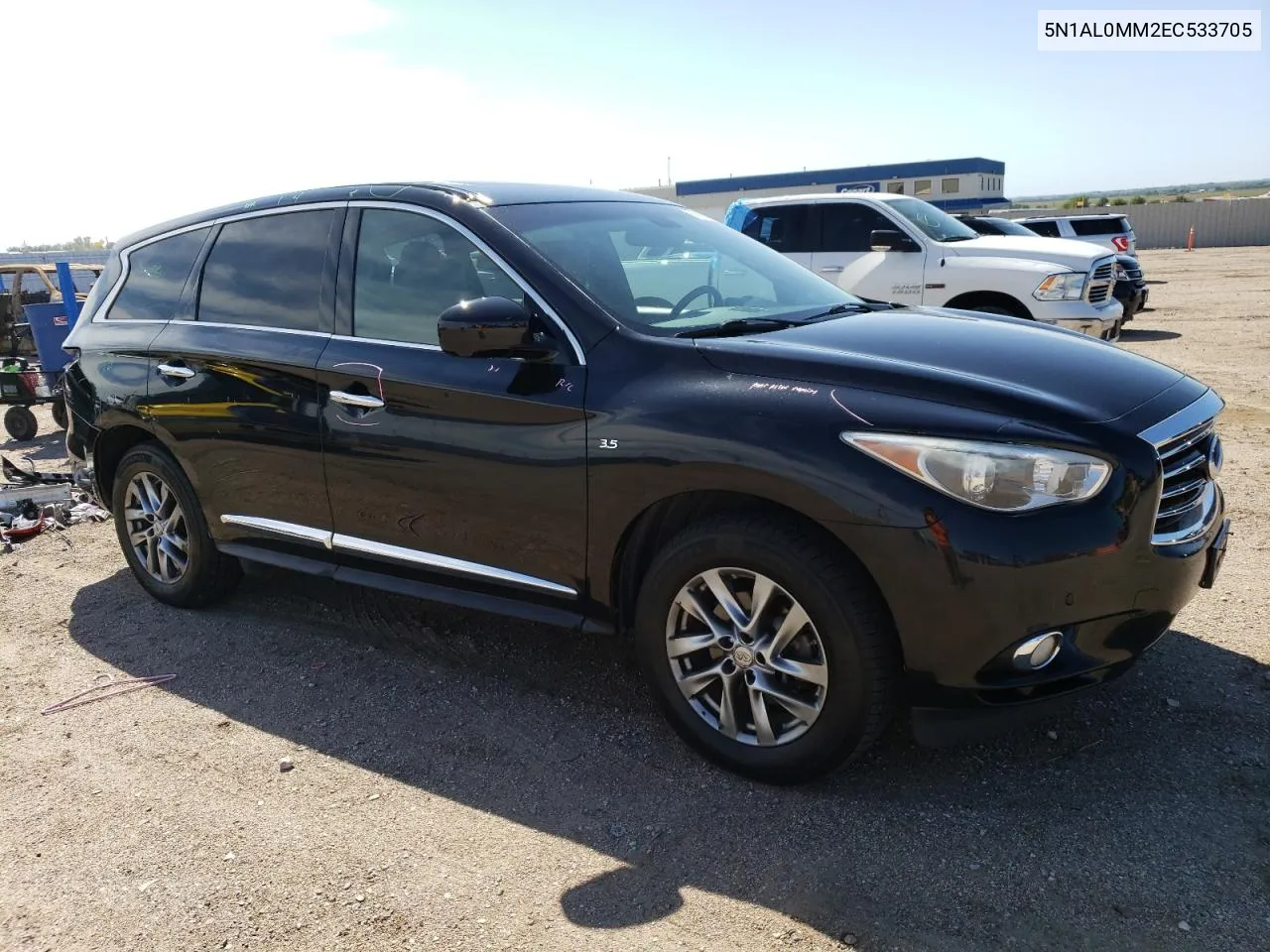 2014 Infiniti Qx60 VIN: 5N1AL0MM2EC533705 Lot: 69954194