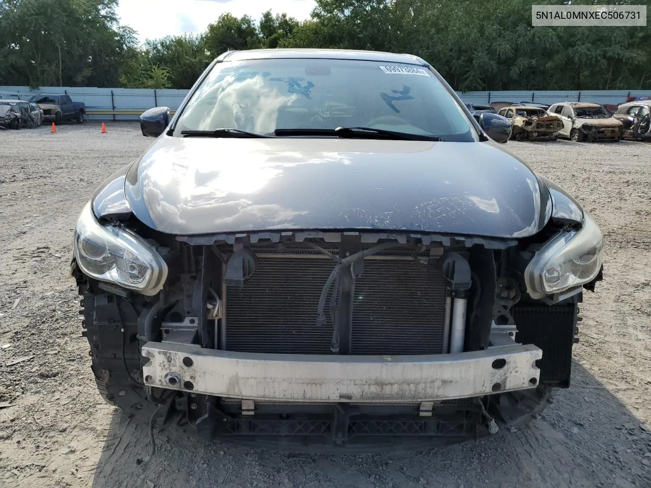 5N1AL0MNXEC506731 2014 Infiniti Qx60