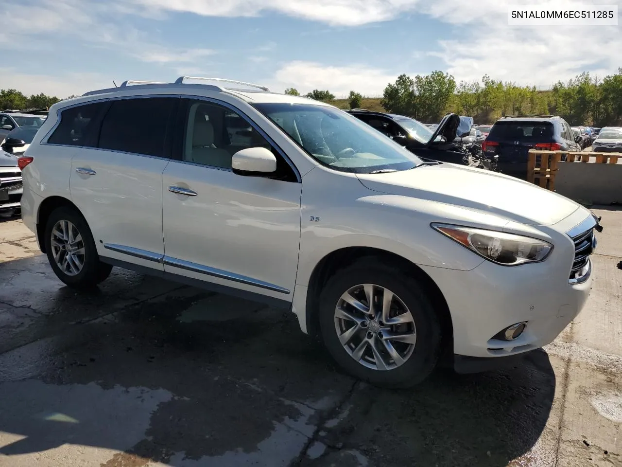 2014 Infiniti Qx60 VIN: 5N1AL0MM6EC511285 Lot: 70489884