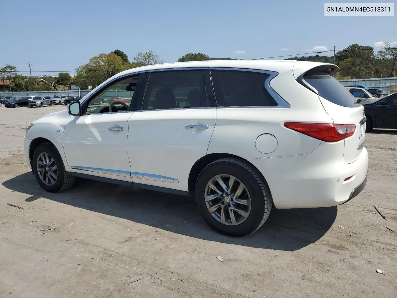 2014 Infiniti Qx60 VIN: 5N1AL0MN4EC518311 Lot: 70920084