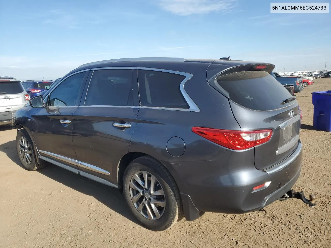 2014 Infiniti Qx60 VIN: 5N1AL0MM6EC524733 Lot: 70965794