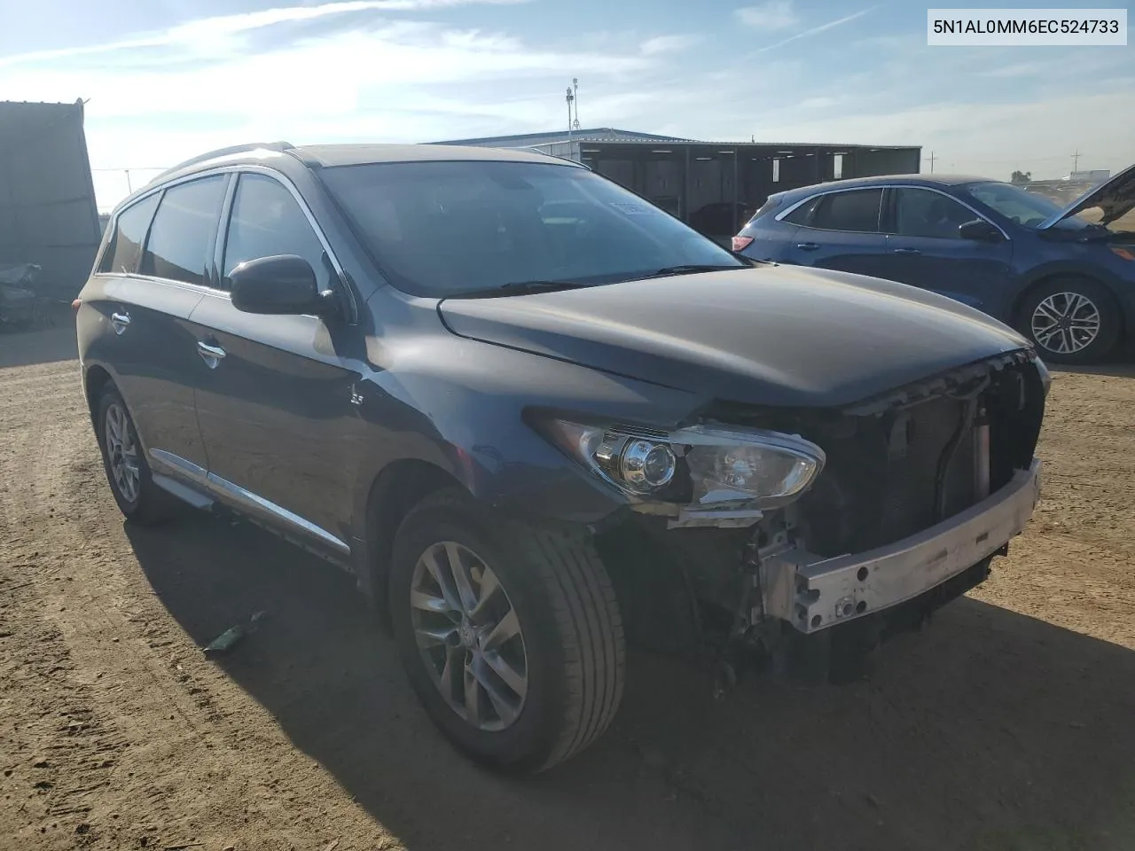 2014 Infiniti Qx60 VIN: 5N1AL0MM6EC524733 Lot: 70965794