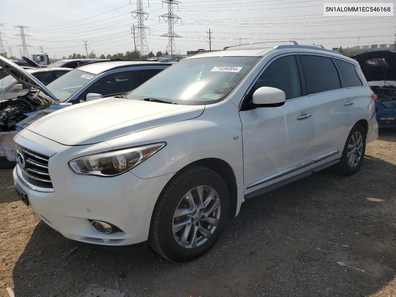 5N1AL0MM1EC546168 2014 Infiniti Qx60