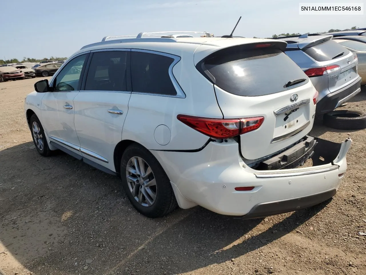 2014 Infiniti Qx60 VIN: 5N1AL0MM1EC546168 Lot: 71036004