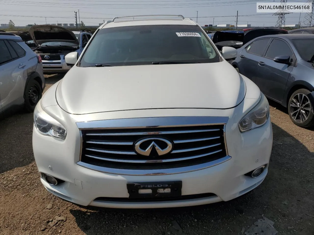 5N1AL0MM1EC546168 2014 Infiniti Qx60